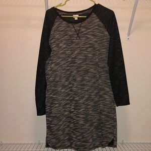 Long sleeve sweater dress